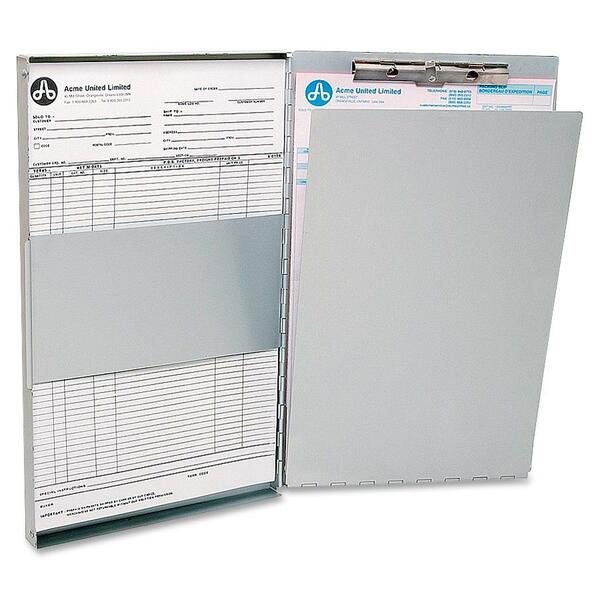 Westcott Legal Sheet Holder - Side Opening - Aluminum - 1 Each