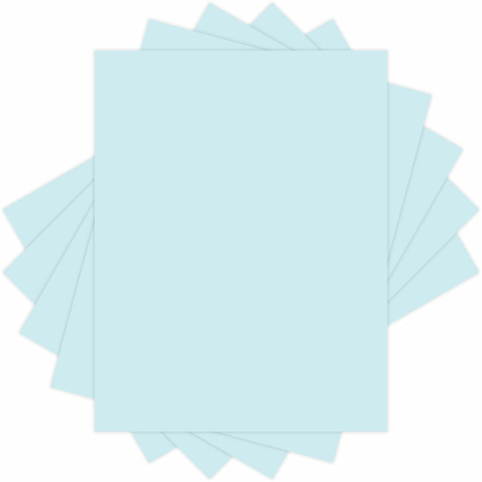 EarthChoice Colors Vellum Bristol Stock - Blue - 97% Opacity - Letter - 8 1/2" (215.90 mm) x 11" (279.40 mm) - 67 lb (30390.69 g) Basis Weight - Vellum - Sustainable Forestry Initiative (SFI) - Acid-free, Archival-safe - Blue - 250 / Pack