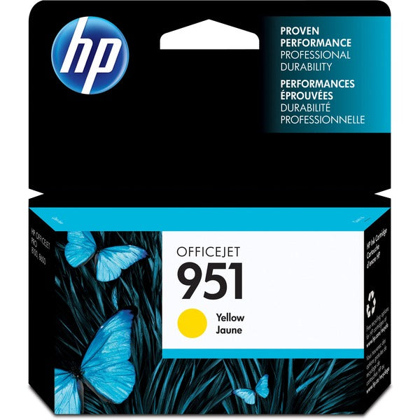 HP 951 Original Ink Cartridge - Single Pack - Inkjet - Yellow - 1 Each