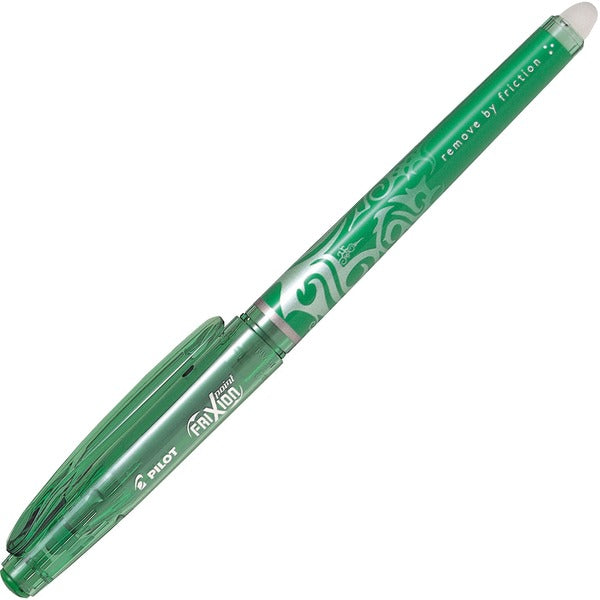 FriXion Rollerball Pen - 0.5 mm (0.02") Medium Needle Pen Point - Refillable - Green Ink - Gel-based - 1 Each