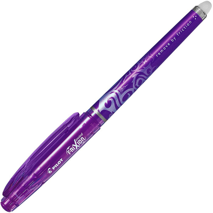 FriXion Rollerball Pen - Refillable - Violet Ink - Gel-based - 1 Each