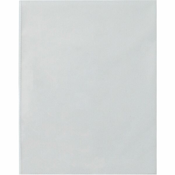 Business Source Full Sheet Top Load Poly Sheet Protectors - 3.1 mil (0.08 mm) Thickness - For Letter 8 1/2" (215.90 mm) x 11" (279.40 mm) Sheet - Rectangular - Clear - Polypropylene - 50 / Box