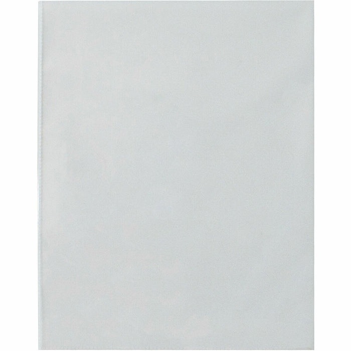Business Source Full Sheet Top Load Poly Sheet Protectors - 3.2 mil (0.08 mm) Thickness - For Letter 8 1/2" (215.90 mm) x 11" (279.40 mm) Sheet - Rectangular - Clear - Polypropylene - 1 Box