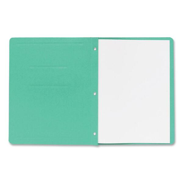 Business Source Letter Report Cover - 8 1/2" x 11" - 100 Sheet Capacity - 3 x Prong Fastener(s) - Card Stock - Green - 25 / Box