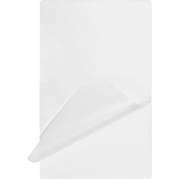 Business Source Clear Legal-Size Laminating Pouches - Laminating Pouch/Sheet Size: 9" (228.60 mm) Width x 14.50" (368.30 mm) Length x 5 mil (0.13 mm) Thickness - for Document, ID Badge, Recipe, Photo - Clear - 100 / Box