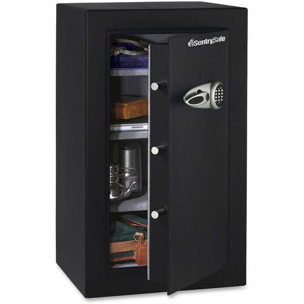 Sentry Safe Executive Security Safe - 172.73 L - Electronic Lock - Pry Resistant - Overall Size 37.7" (957.58 mm) Height x 21.7" (551.18 mm) Width x 19.8" (502.92 mm) Depth - Black - Steel