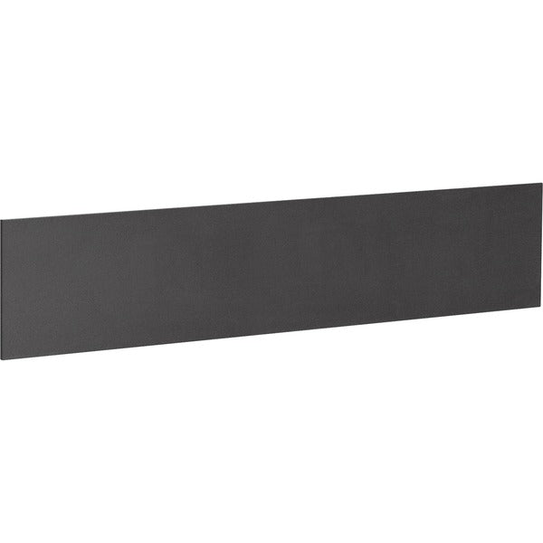 Lorell Essentials Series Hutch Tackboards - 16.50" (419.10 mm) Board Height x 63.88" (1622.43 mm) Board Width x 0.50" (12.70 mm) Board Depth - Black Fabric Surface - Laminated - 1 Each