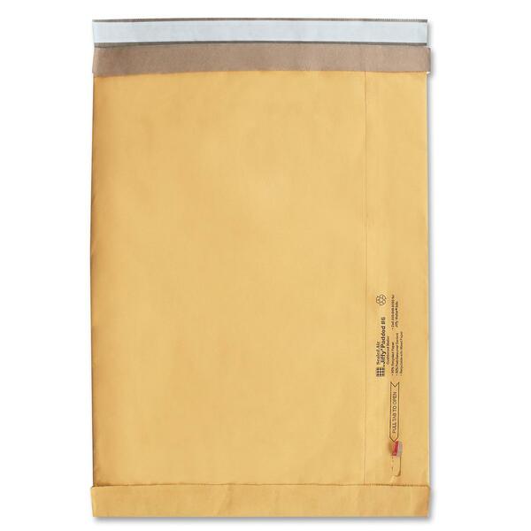 Jiffy Mailer Self-Seal Padded Mailer - Padded - #6 - 12 1/2" (317.50 mm) Width x 19" (482.60 mm) Length - Peel & Seal - Satin Gold - Kraft - 1 Each