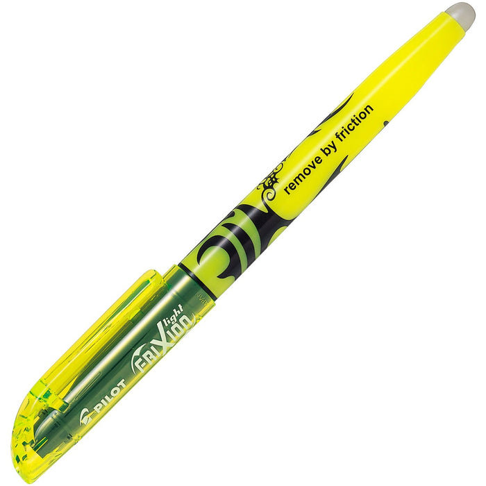 FriXion Light Erasable Highlighter - Erasable - Yellow Ink - Yellow Barrel - 1 Each