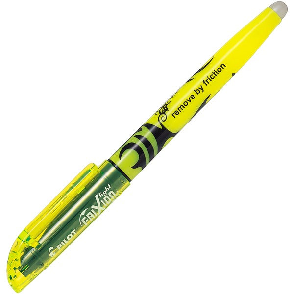 FriXion Light Erasable Highlighter - Chisel Marker Point - Erasable - Yellow Ink - Yellow Barrel - 1 Each