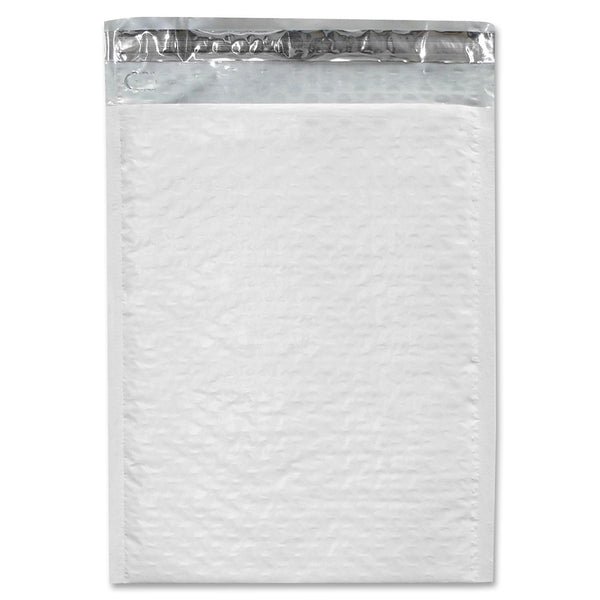 PAC Airjacket Bubble Mailer - Bubble - #4 - 9 1/2" (241.30 mm) Width x 13 3/4" (349.25 mm) Length - Self-sealing - White - Polyethylene - 1 Each