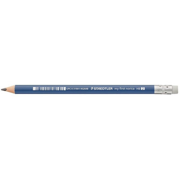 Staedtler Noris Club 119 Triangular Pencil - 4 mm (0.16") Lead - HB - Wood Barrel - 1 Each
