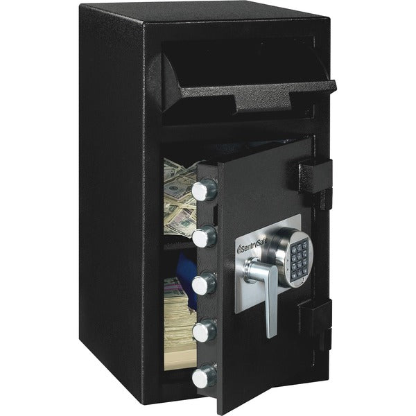 Sentry Safe Depository Electronic Lock Safe - 45.30 L - Programmable, Electronic Lock - 5 Live-locking Bolt(s) - Fire Resistant, Water Resistant, Theft Resistant - for Home, Money, Document - Internal Size 17.5" (444.50 mm) Height x 13.7" (347.98 mm) Widt