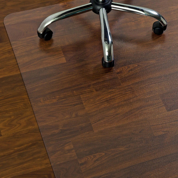 ES ROBBINS Hard-Floor Chair Mat - Hardwood Floor, Hard Floor, Wood Floor, Tile Floor - 60" (1524 mm) Length x 46" (1168.40 mm) Width x 0.110" (2.79 mm) Thickness - Vinyl - Clear - 1 Each