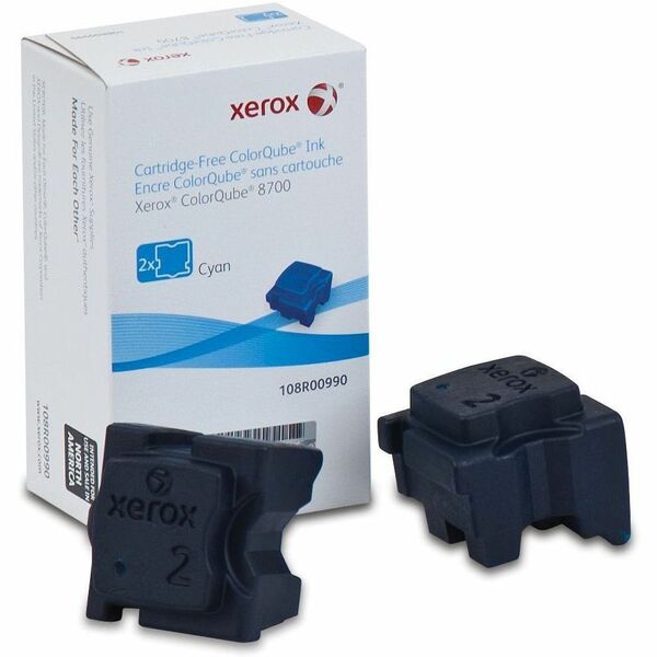 Xerox Solid Ink Stick - Solid Ink - Cyan - 2 / Box