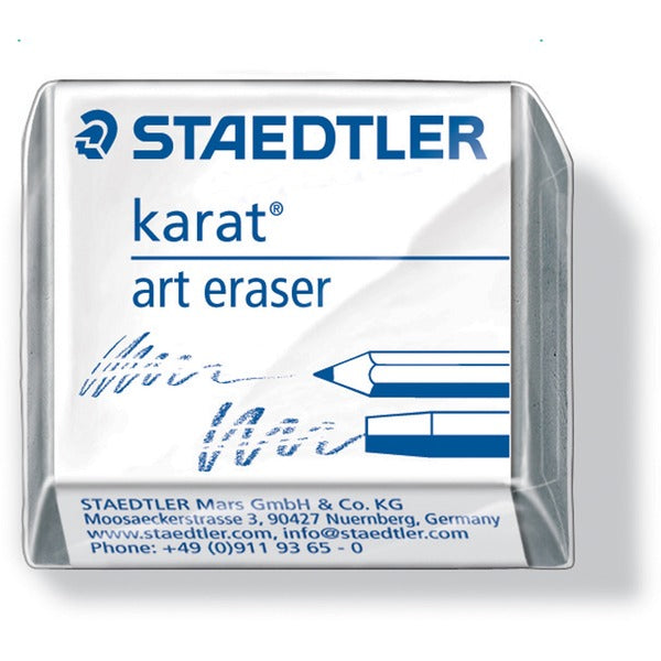Staedtler Kneadable Art Eraser - Rubber - 1.75" (44.45 mm) Width x 0.38" (9.53 mm) Height x 1.13" (28.58 mm) Depth - 1 Each - Pliable, Soft