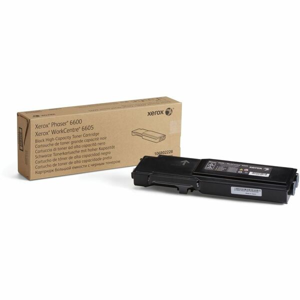 Xerox Toner Cartridge - Laser - High Yield - 8000 Pages - Black - 1 Each