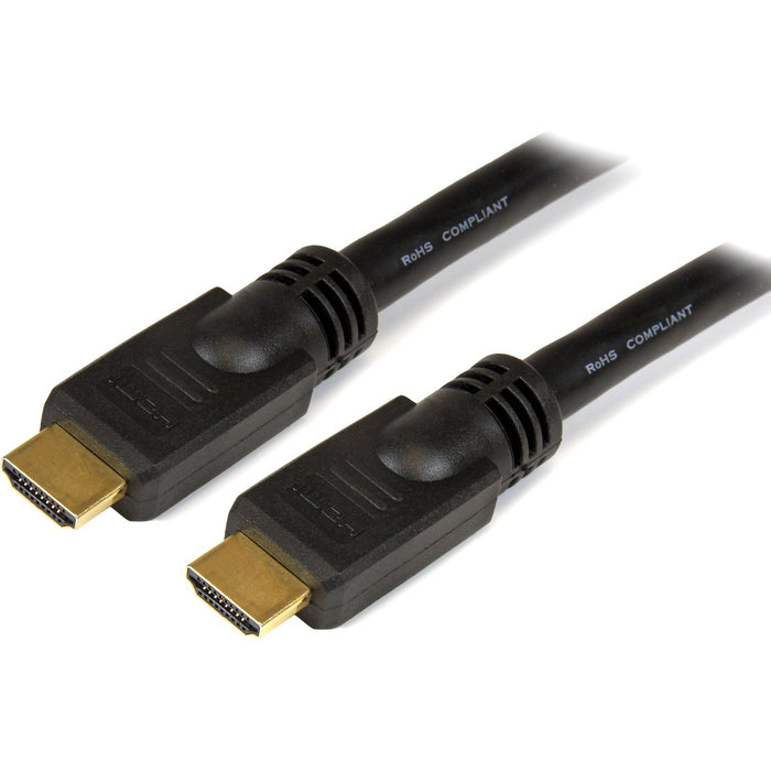 StarTech.com 25 ft High Speed HDMI Cable - Ultra HD 4k x 2k HDMI Cable - HDMI to HDMI M/M - Create Ultra HD connections between your High Speed HDMI-equipped devices - High Speed HDMI Cable - HDMI 1.4 Cable - 25 ft HDMI Cable - 25 foot HDMI Cable - 25ft H