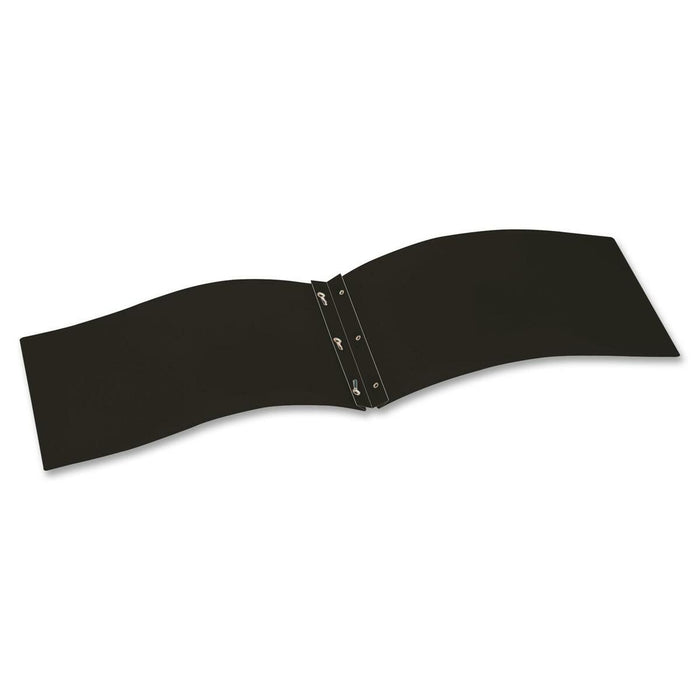 Cardinal Tabloid Portfolio - 11" (279.40 mm) x 17" (431.80 mm) - 30 Sheets Capacity - Poly - Black - Acid-free - 1 Each