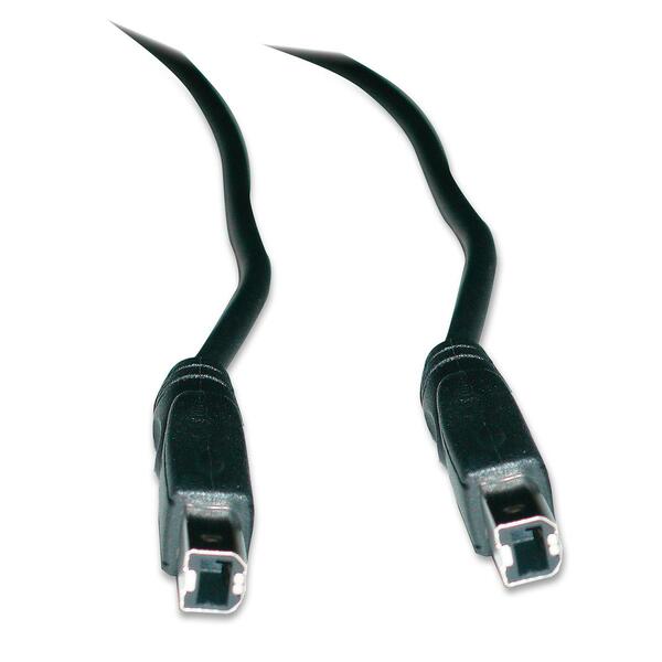 Exponent Microport USB 3.0 SuperSpeed Device Cable - 6 ft (1.83 m) USB Data Transfer Cable - First End: USB 3.0 Type A - Male - Second End: USB 3.0 Type B - Male - Black - 1 Each