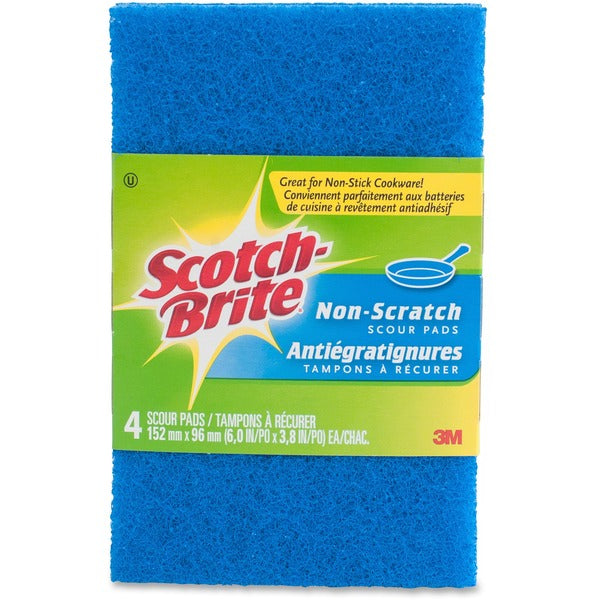 Scotch-Brite All-purpose No Scratch Scour Pads - 4/Pack