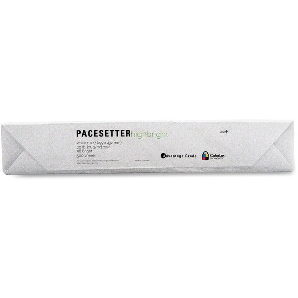 Spicers Paper Highbright Copy Paper - 98 Brightness - Ledger/Tabloid - 11" (279.40 mm) x 17" (431.80 mm) - 20 lb (9071.85 g) Basis Weight - Sustainable Forestry Initiative (SFI) - Dust-free, Double-sided, Moisture Resistant, ColorLok Technology, Smear Res