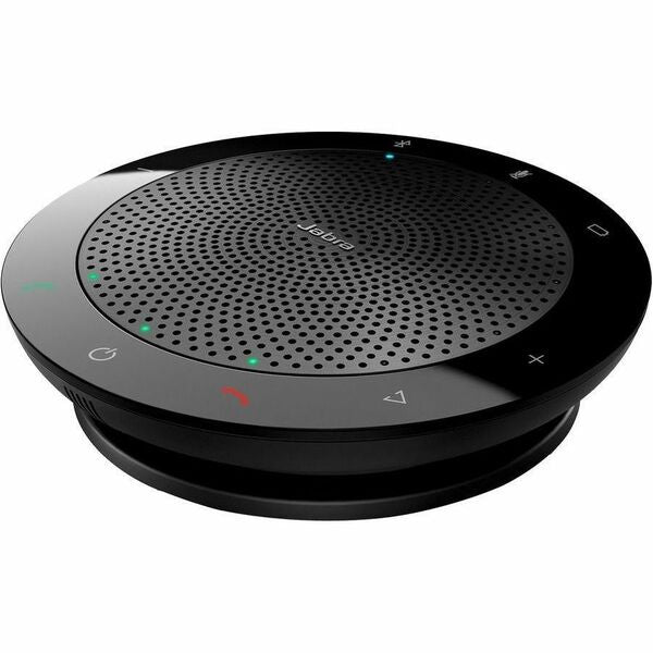 Jabra Speak 510 MS Wired/Wireless Bluetooth Speakerphone - Black - 4 Meeting Persons CapacityOmni-directional Microphone(s) - 50 mm Speaker(s)