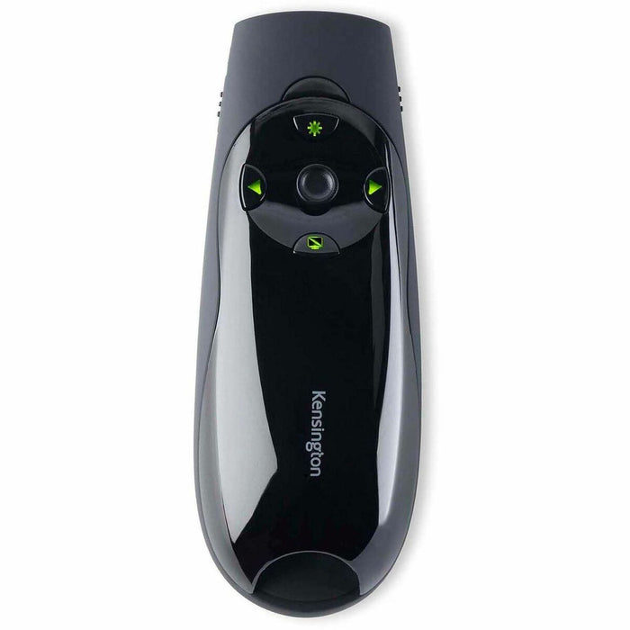 Kensington Green Laser Presenter Expert - Laser - Wireless - 164.04 ft (50000 mm) - Radio Frequency - 2.40 GHz - Black - USB - 4 Button(s) - 1 Each