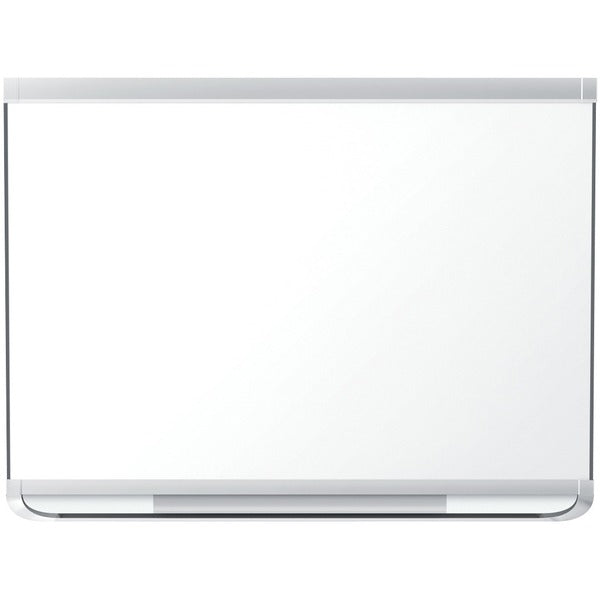 Quartet Prestige 2 Porcelain Magnetic Whiteboard, Aluminum Finish Frame, 6? x 4? - 48" (1219.20 mm) Height x 72" (1828.80 mm) Width - White Porcelain Surface - Durable, Ghost Resistant, Stain Resistant, Magnetic, Dent Resistant, Scratch Resistant, Recycla