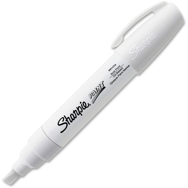 Sharpie Oil-Based Paint Marker - Bold Point - Bold Marker Point - White Ink - Oil Based - 1 Each