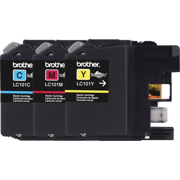 Brother Innobella LC1013PKS Original Ink Cartridge - Inkjet - Standard Yield - 300 Pages - Cyan, Magenta, Yellow