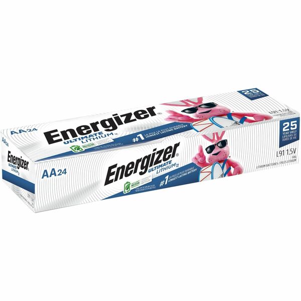 Energizer Ultimate Lithium Battery - For Digital Camera, Gaming Controller, Smoke Detector, Toy, Game, Household - AA - 1.5 V - 1 / Pack