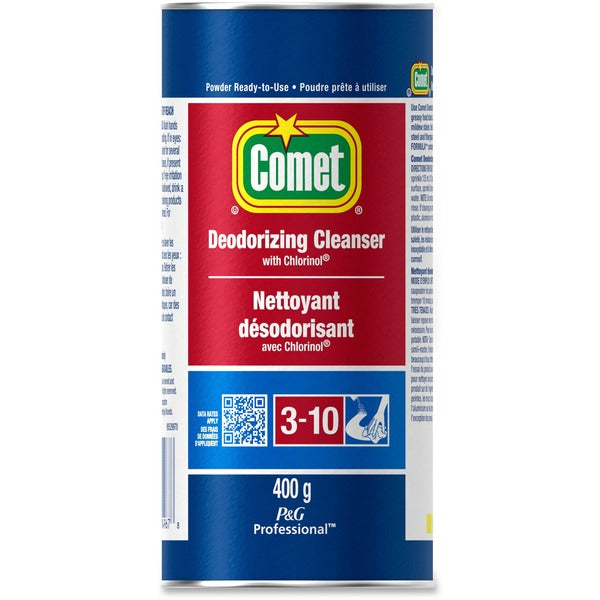 Comet Powder Cleanser with Chlorine - For Pot, Pan - 14.11 oz (400 g) - Recommended For: Stain Remover - Chlorine-free, Bleach-free - 1 Each