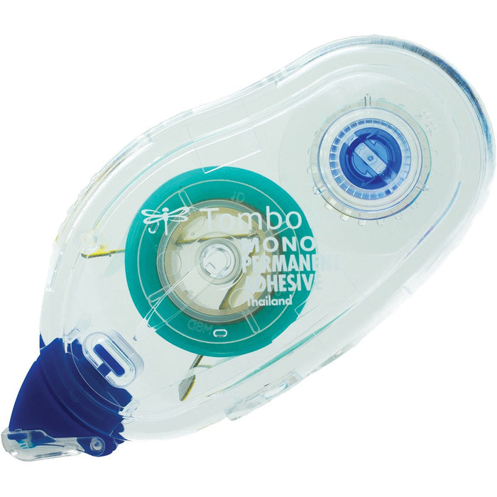 Tombow Mono Permanent Adhesive Applicator Refill - 13.1 yd (12 m) Length x 0.33" (8.5 mm) Width - Clear - For Paper, Photo, Photo Album, Card - 1 Each