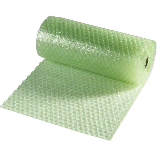 Crownhill Cushion Wrap - 12" (304.80 mm) Width x 25 ft (7620 mm) Length x 187 mil (4.7 mm) Thickness - Perforated, Easy Tear, Eco-friendly - Light Green - 1 Each