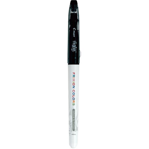 Pilot Art Marker - 2.5 mm (0.10") Medium Marker Point - Erasable - Black Ink - Rubber Tip - 1 / Pack