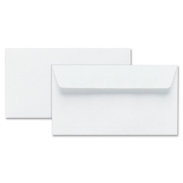 Hilroy Envelope - Security - #8 - 6 1/2" (165.10 mm) Width x 3 5/8" (92.07 mm) Length - 20 lb (9071.85 g) - Peel & Seal - White - 55 / Box
