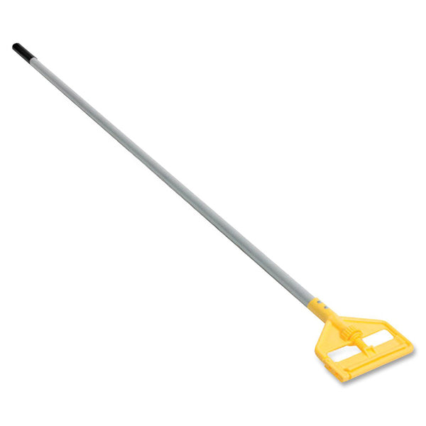 Rubbermaid Invader Side Gate Wet Mop Handle - 54" (1371.60 mm) Length - White - Fiberglass, Plastic - 1 Each