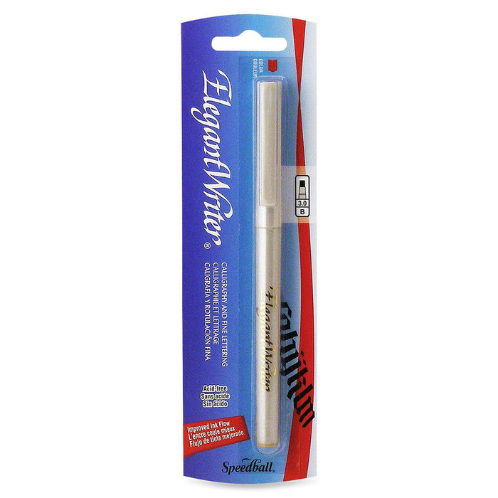 Speedball Elegant Writers - Gold Ink - Water Based - Gold Barrel - 1 Each