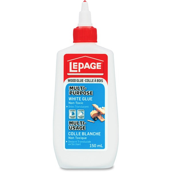 LePage Bondfast White Glue - 150 mL - 1 Each - White