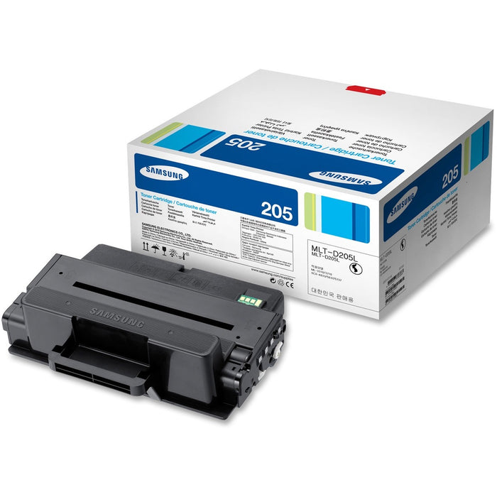 Samsung MLT-D205L Original Laser Toner Cartridge - Black - 1 Each - 5000 Pages