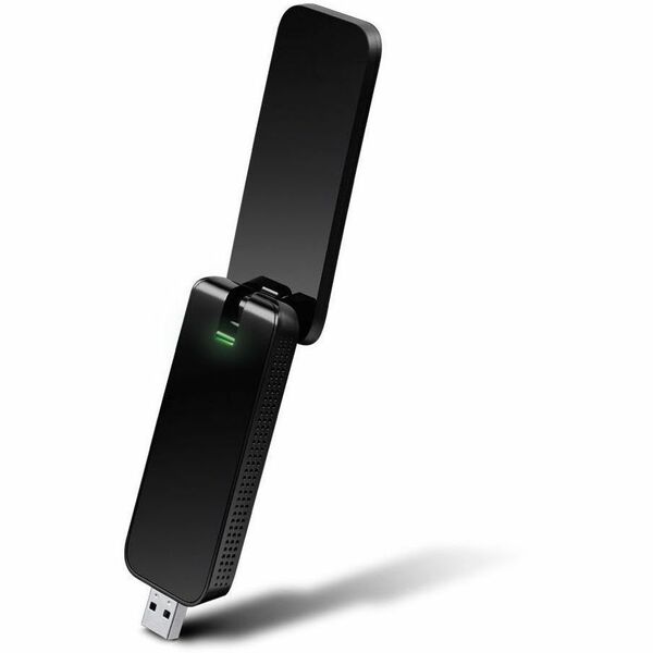 TP-Link Archer T4U IEEE 802.11 a/b/g/n/ac Dual Band Wi-Fi Adapter for Desktop Computer, Media Player, Notebook, Smart TV - USB 3.0 - 1.27 Gbit/s - 2.40 GHz ISM - 5 GHz UNII - External