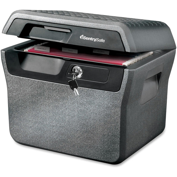 Sentry Safe Large Tubular Lock File - Water Proof - Overall Size - WidthCharcoal Gray
