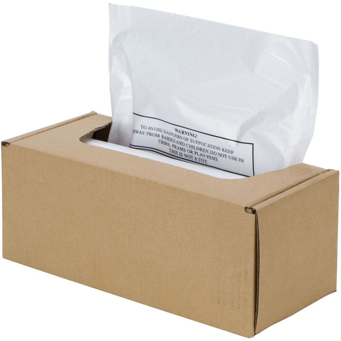 Fellowes AutoMax 500C/300CL Shredder Waste Bags - 75.71 L - 31.80" (807.72 mm) Height x 37.40" (949.96 mm) Width x 23.50" (596.90 mm) Depth - Plastic - Opaque - 50/Roll - 1 Carton