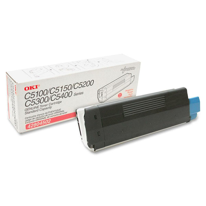 Oki Original Toner Cartridge - LED - 3000 Pages - Magenta - 1 Each