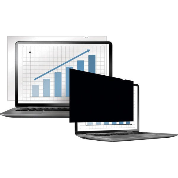 Fellowes PrivaScreen&trade; Blackout Privacy Filter - 14.0" Wide - For 14" Widescreen LCD Notebook - 16:9 - Fingerprint Resistant, Scratch Resistant - Polyethylene - 1 - TAA Compliant
