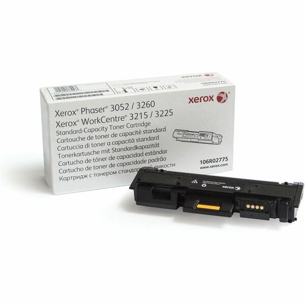 Xerox Original Toner Cartridge - Laser - Standard Yield - 1500 Pages - Black - 1 Each