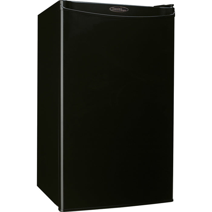 Danby Designer 3.2 cu. ft. Compact Refrigerator - 90.61 L - Manual Defrost - Undercounter - Manual Defrost - Reversible - 218 kWh per Year - Black - Smooth