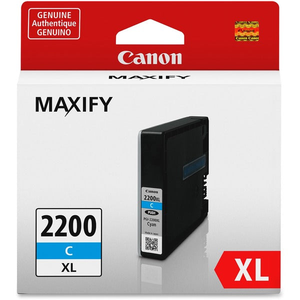 Canon PGI-2200 XL Original Ink Cartridge - Inkjet - High Yield - 1500 Pages - Cyan - 1 / Pack