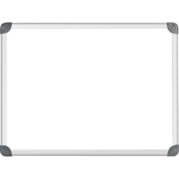 Quartet Euro Magnetic Erase Board - 24" (60.96 cm) Width x 18" (45.72 cm) Height - White Surface - Magnetic - Built-in Mounting System, Smooth Surface